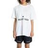 Under Armour Project Rock Campus Comfortable Fitting Breathable Loose Casual Short Sleeve T-Shirt Women T-Shirts White 1386440-100