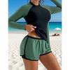 Costume da Bagno Intero Donna Tuta da Gara Surf Subacquea Tankini