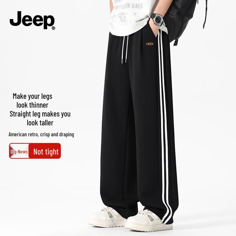 

JEEP Men s Casual Straight Leg Trousers L