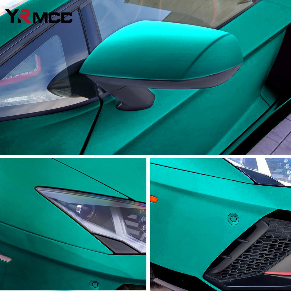 Car Ice Film Matte Chrome Self Adhesive Waterproof Vinyl Car Sticker for Auto Motocycle Body Color Change Decoration Accessories