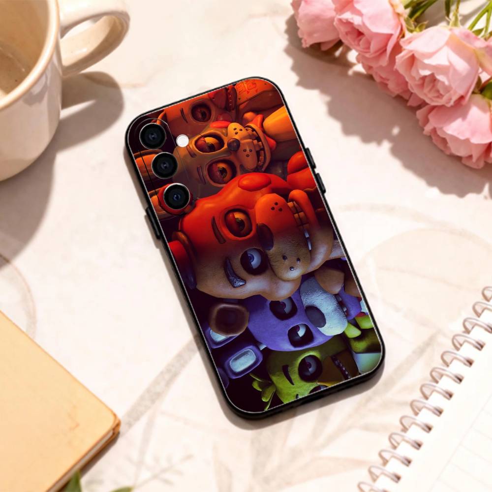 Five N-Nights At F-Freddys Fnaf   phone Case For Samsung Galaxy A73,A72,A71,A70,A53,A52,A51,Others Soft Black Shell