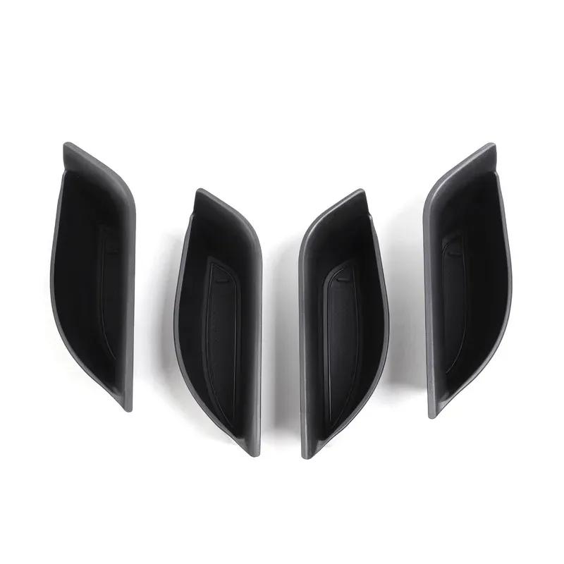 Door Side Storage Box For 2024 Volkswagen ID.7 VIZZION Car Door Handle Storage Tray Interior Modification Accessories