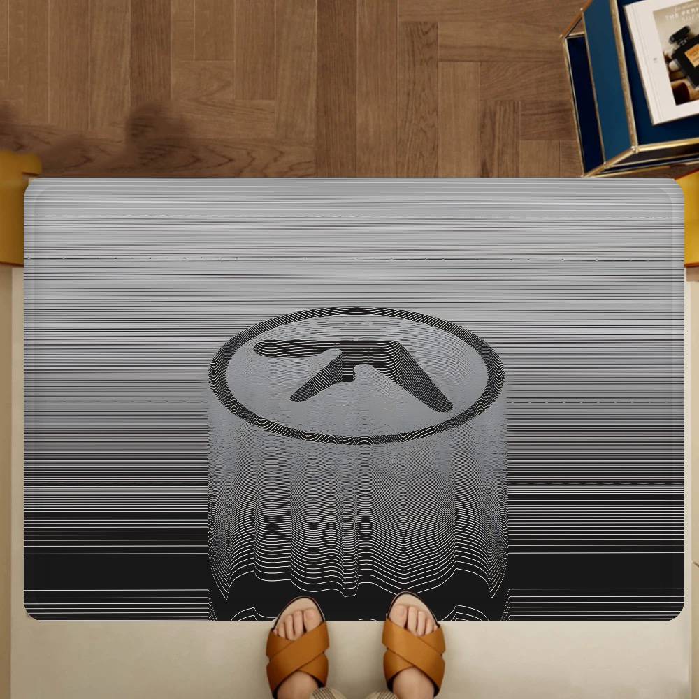 Singer Aphex Twin 19 Floor Mat Cheaper Anti-slip Modern Living Room Balcony Printed Bedside Mats