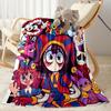 Digital Circus2 Blankets Are Suitable for Living Rooms,making Them an Ideal Choice for Outdoor Travel and Gifts.