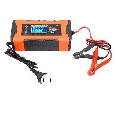 Car Battery Charger 110? 12V 10A 24V 5A Circuit Protection Automatic Temperature Detection Smart