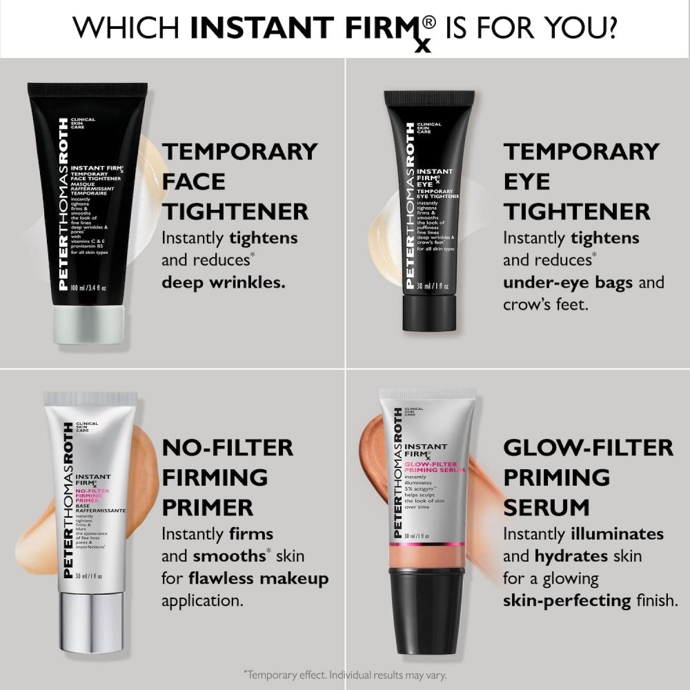 Peter Thomas Roth Instant Firmx  Glow Filter Priming Serum 1 Oz   30 Ml 1 Oz   30 Ml