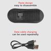 SEAMETAL Motorcycle Helmet Warning Signal Light Night Riding Tail Light Helmet Smart Light