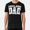 Harlequin Great Dane Dad Dog Father Puppy Ad S To 5XL Made In the AU/USA T-Shirt