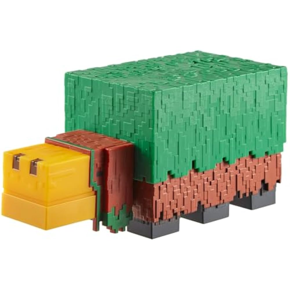 Mattel Minecraft (Майнкрафт) Фигурка Сниффера для детей от 6 лет Зеленая HXM85