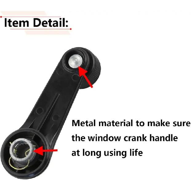 Window Crank Handle for Toyota 4Runner Camry Corolla Tacoma Tundra 1973-2017