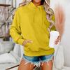 Women's Long Sleeve Oversized  Oversized Drop Shoulder Sleeves Women's Hooded Plush Sweatshirt