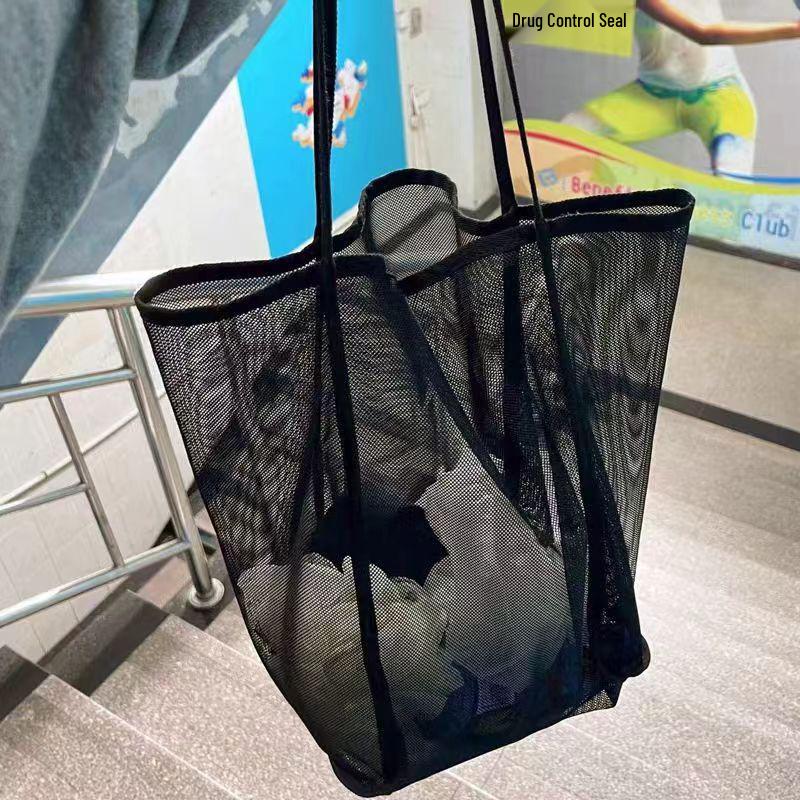 

Летняя универсальная сумка через плечо - Многофункциональная пляжная сумка-тоут и органайзер для детских игрушек