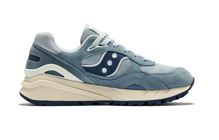 Saucony Shadow 6000 Running Shoes Unisex Blue Gray - S79050-6