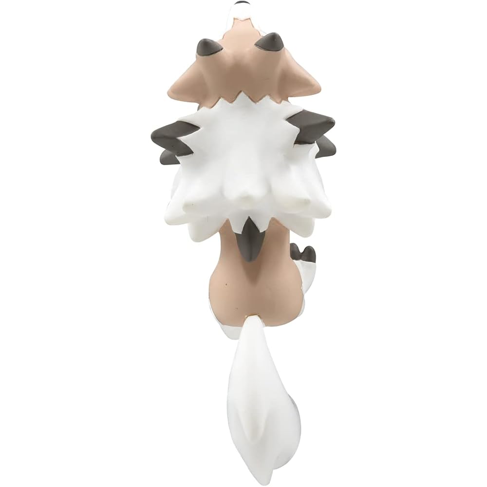Takara Tomy Pokmon Moncolle MS-23 Lycanroc Midday Form Collectible Figure 10cm