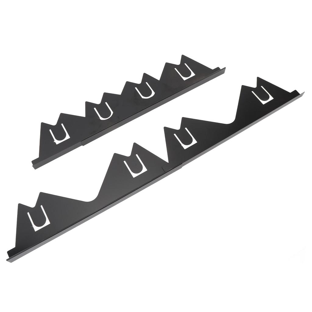 2 Pair Stainless Steel Stove Gap Covers Stove Gap Filler Range Trim Kit Heat Resistant Easy Clean Easy Adjustable