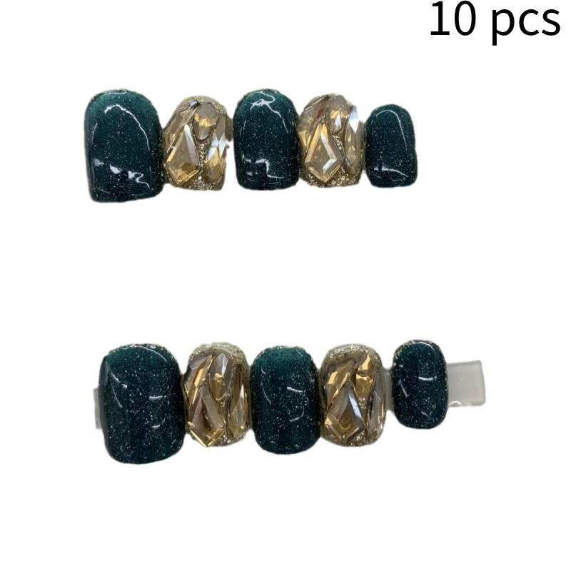 

Носимый на ногтях ремешок для рук Модный Классический Винтажный Высокий Тактильный Съемный Стиль Ноготь S