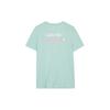 Adidas Neo Smiley Print Sports Round Neck T-Shirt Women Tops Green GP5785