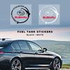 Car Badge Vinyl Reflective Fuel Tank Cap Stickers Decal Accessories For Subaru WRX Forester Outback Crosstrek Legacy Impreza Levorg
