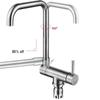 Foldable 304 Stainless Steel Kitchen Faucet
