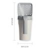 Cat Litter Scoop Self-cleaning Cat Litter Box Shovel Kitty Toilet Clean Tool for Litter Tray Sandboxes Shovel Sand Bottom Hidden Design Cats Supplies