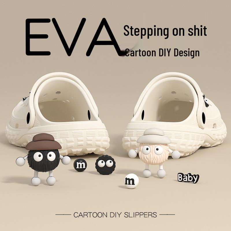 Herren- & Damen 2025 Sommer EVA Deodorant Rutschfest Zehengeschlossen Strand-Slipper