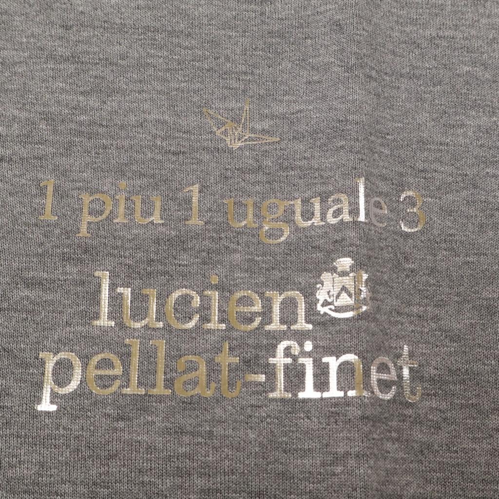 1piu1uguale3 MRT290 Gray CAMO LEAF R-NECK TEE Back Camo Leaf T-shirt Tops 6 grayUsed