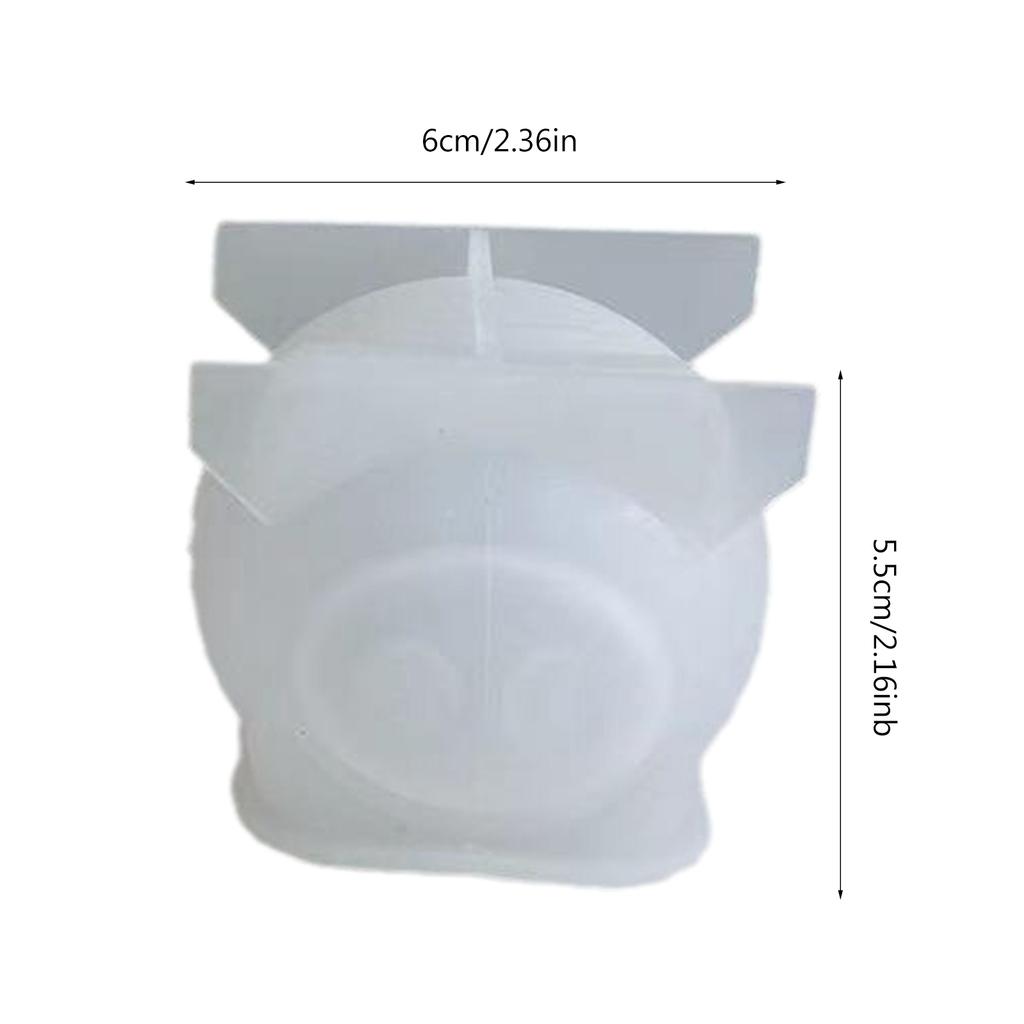 Silicone Molds of Cartoon Animal Shapes Food Grade Cake Decors Mold for Fondant Candy Chocolate Clay Bake Baking Tool