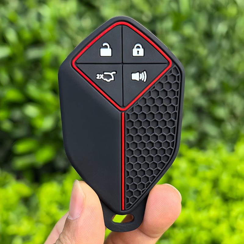 

Car Key Case Bag For Changan Deepal S7 S07 SL03 S05 G318 2024 2025 Keychain Protective Cover Smart Remote Key Protection Shell чорний