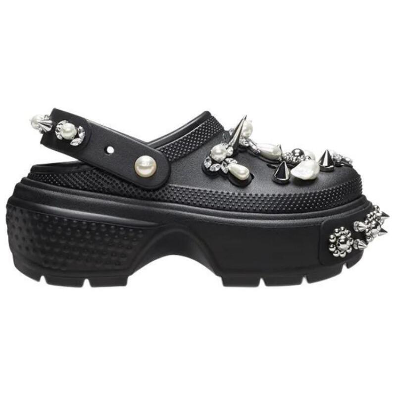 SIMONE ROCHA x Crocs Breathable Footwear Hole Shoes Women's Black