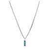 Gucci Letter Logo Shiny 925 Silver Necklace Unisex necklace GCYBB678714001