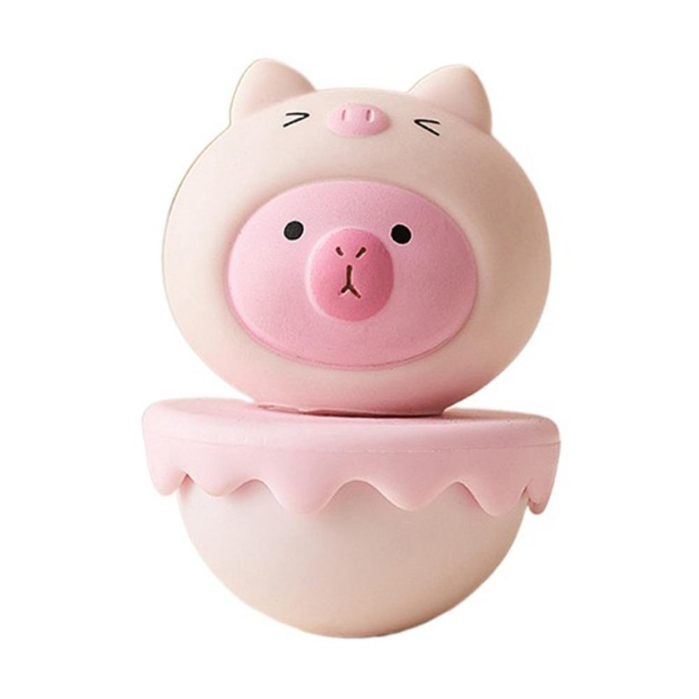 Resin Doll Capybara Tumbler Model Animals Tumbler Capybara Animals Figures  Collection Toy