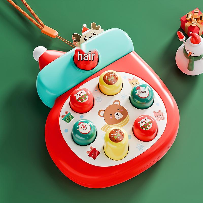 

Palm Mini Whack-a-Mole Christmas Stocking Toy for Boys & Girls - Early Educational Fun