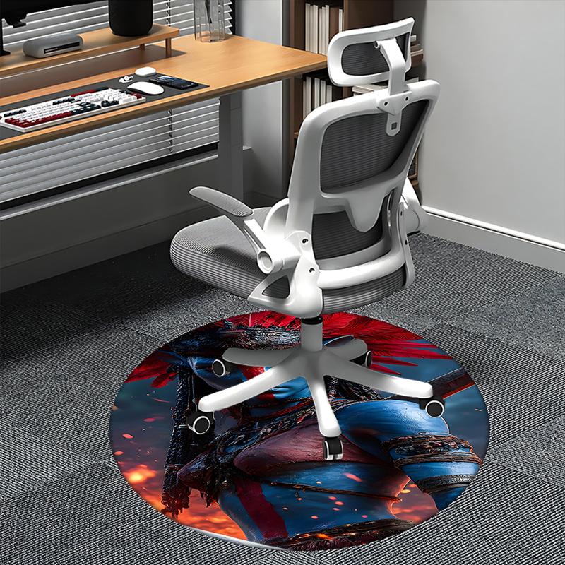 

Avatar Inspired Chair Mat Round Carpet for Home Decor, Office Use, Living Room, Bedroom, Gift Idea0196b 80cm by 80cm