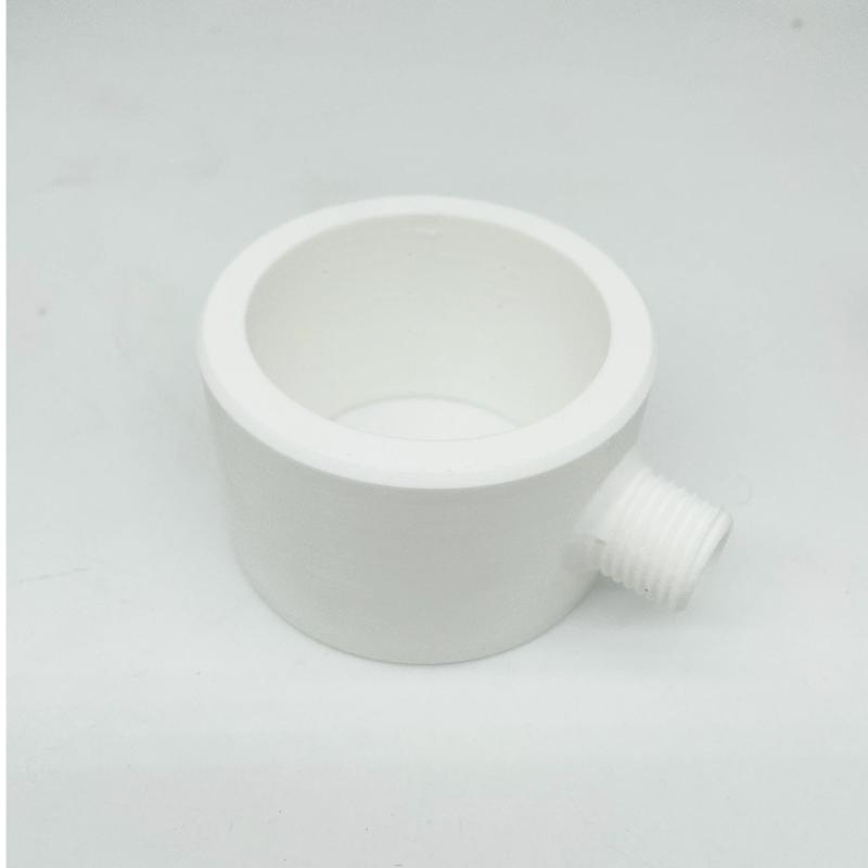Shower Head Powerful Supercharging Hydromassage 360-Degree Ring Water Spray Spiral Nozzle All-Round Cleaning Shower Head