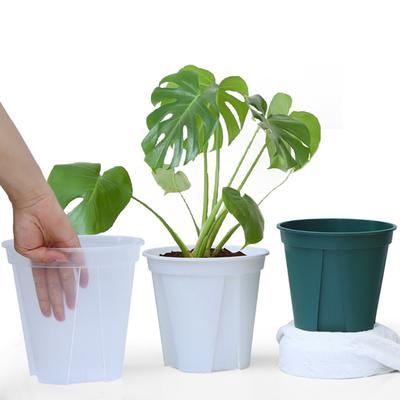 Orchid Planter Pot Flowerpot with Side Ventilation Slots Plant Pot with Drainage Holes for Phalaenopsis Succulents Roses Hydrangeas