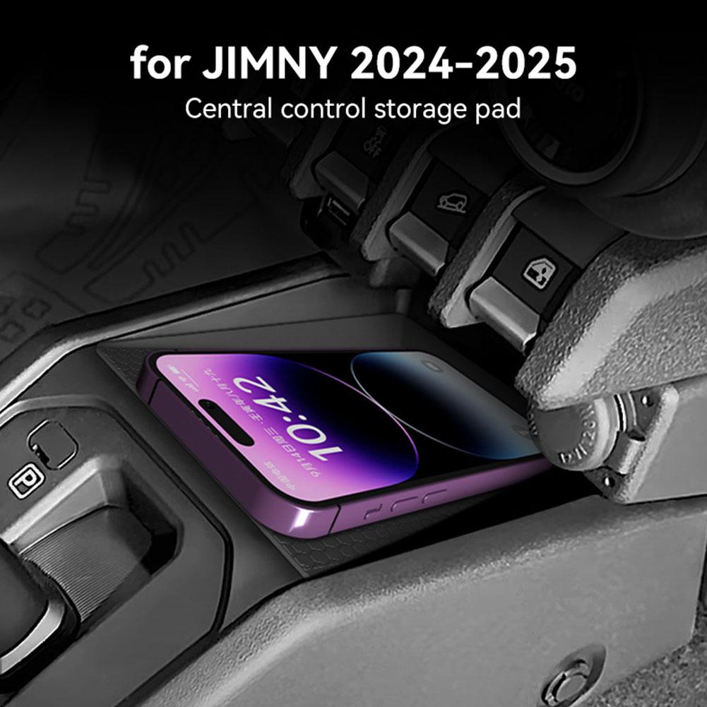 Central Control Storage Mat For Suzuki Jimny 2025 2025 Central Tray Pad Organizer Stowing Tidying Car Interior Accessories