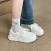 Korean version of thick-soled casual versatile little white shoes for women's 2025 summer new thick-soled heightened and lightweight sports shoes