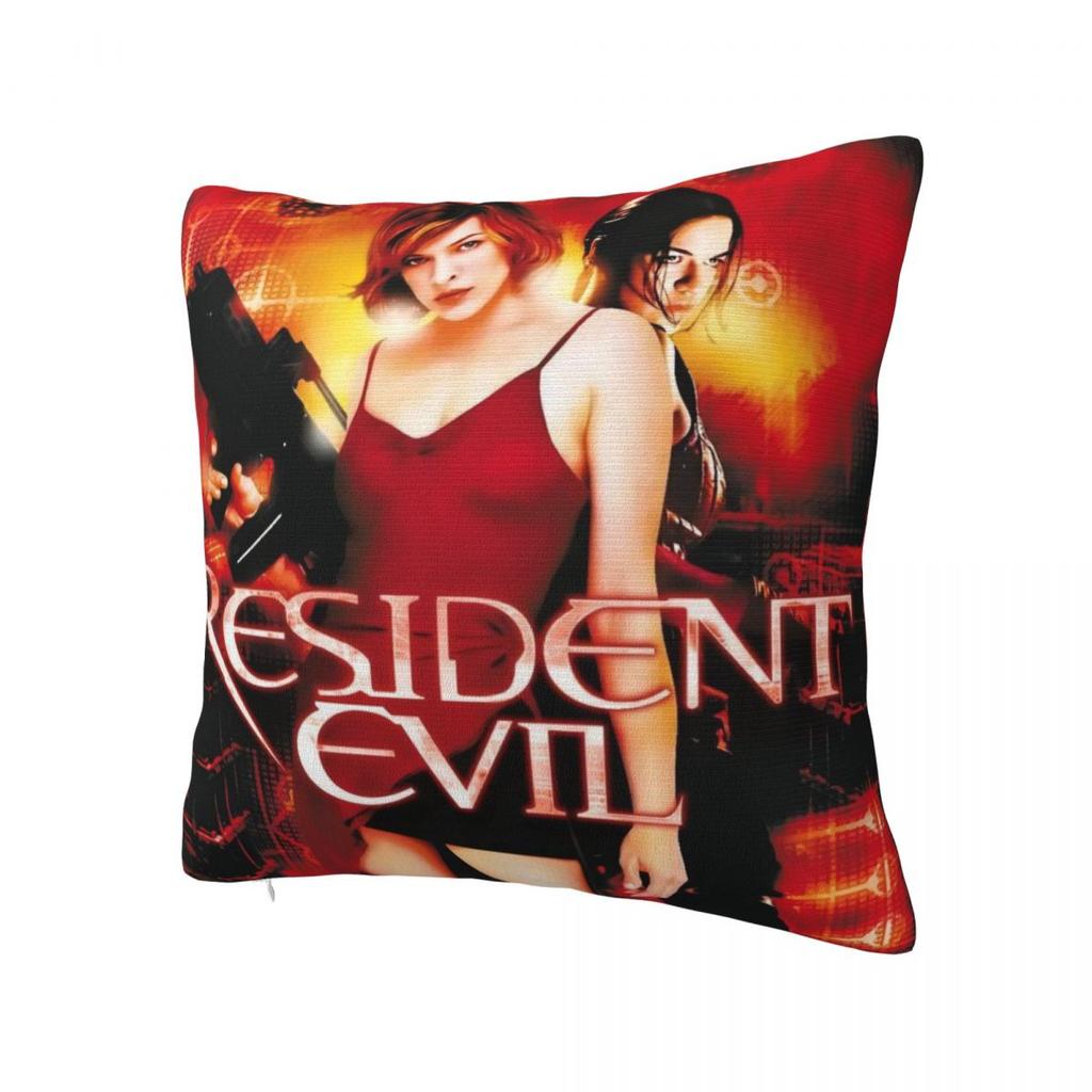 Residents Evils Pillow Case Cushion Cover Polyester Graphic Pillow Cover Vintage Pillowcases For Sofa Bedroom Home Decor