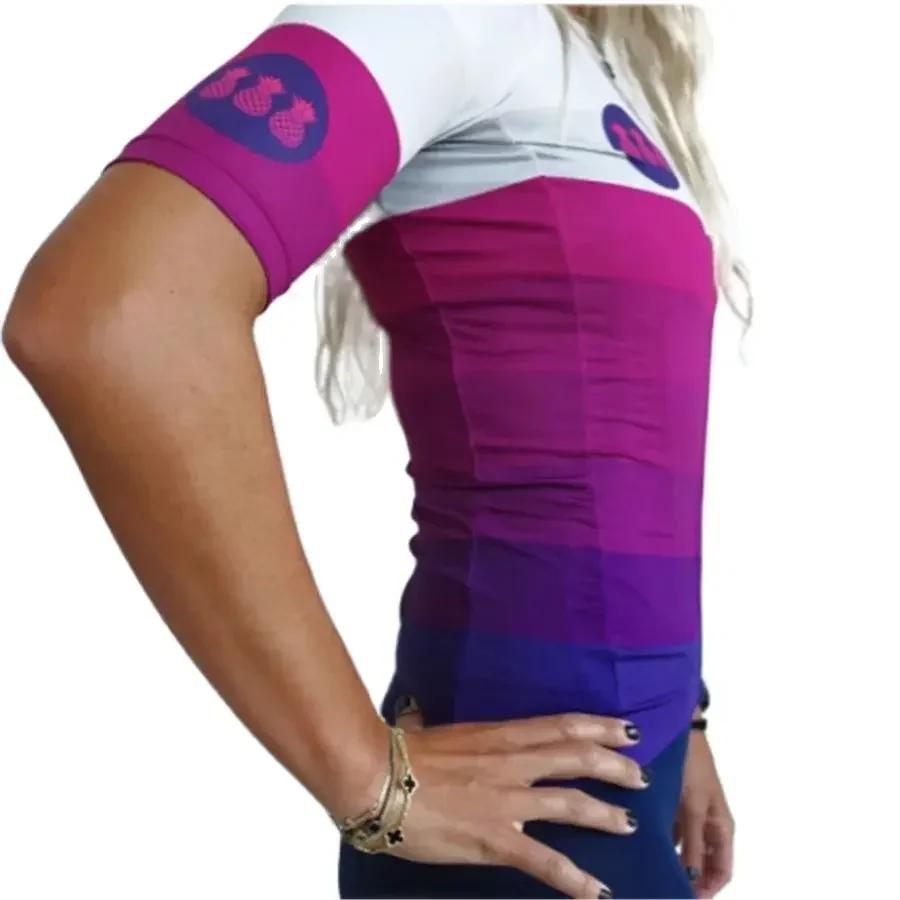 Set Maglia da Ciclismo Tres Pinas Set Pantaloncini da Bici Abbigliamento Mtb Donna Estate Asciugatura Rapida Maglie Pro Maillot Culotte Indumenti