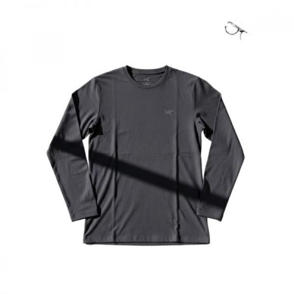 Arcteryx Men S Cormac Crew Neck Shirt lS Black atqSm10291blk BLACK/L (around 105)