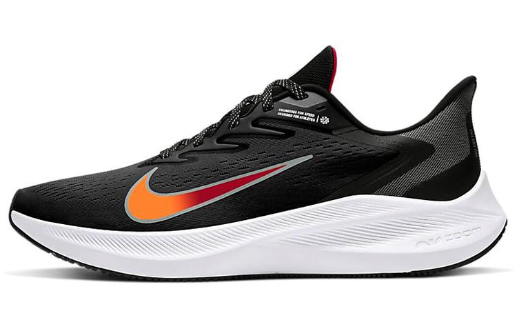 Nike Air Zoom Winflo 7 Черный Total Orange CJ0291-011 44