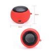 Portable Hamburger Mini Speaker Mp3 Music Loudspeaker Player Outdoor 3.5mm Wired Speaker Sound Box for Phone Tablet Laptop