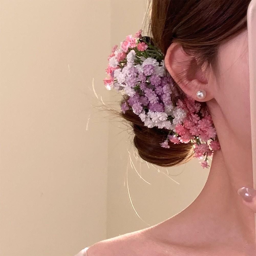 Bohemian Flower Hairpin Fairy Bride Hair Accessories Headwear Thai Banana Clip Daily