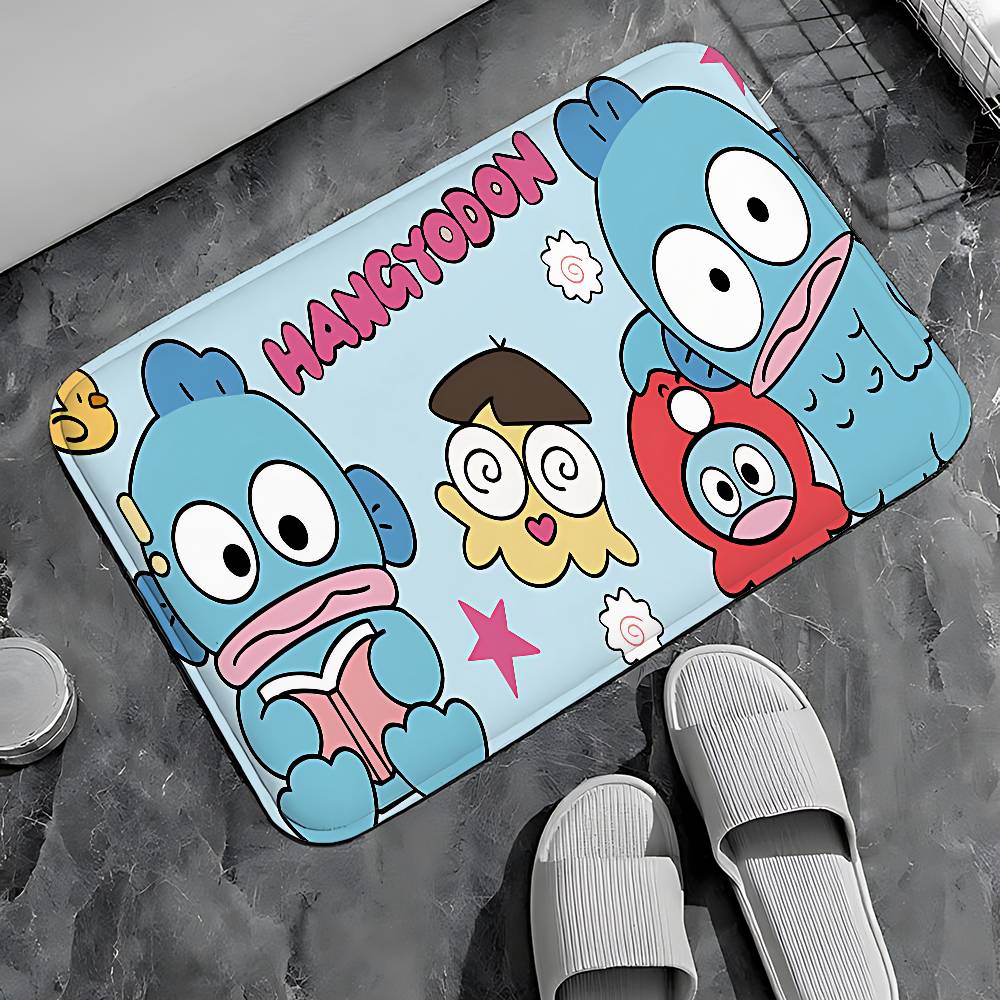 H-Hangyodons Entry Door Floor Mat Festive Decorations Carpet Bathroom Anti-slip Mat Entrance Doormat