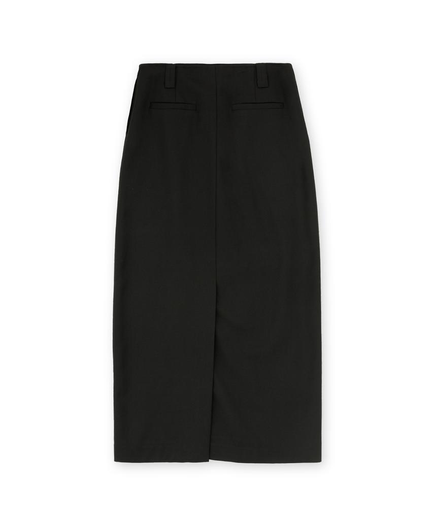 Beulaunyadeu W Long H-Line Skirt, Black