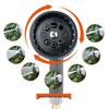 7-Modus Multifunktionales Metall-Wasserschlauch- & Garten-/Autowasch-Sprühgerät