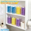 Disposable Toilet Brush for Household Use, No Dead Corners, Toilet Cleaning Brush, Wall Mounted Toilet, No Drilling Replacement Brush