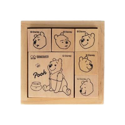 Stationery Disney Stamp Assortment Winnie the Pooh Funny Faces S3223043 Sun-Star