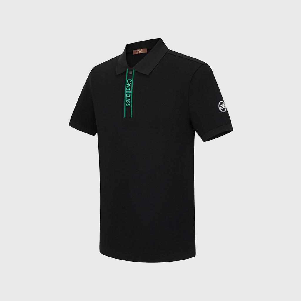 Classic Color-blocked Men's Short-sleeved Polo Shirt