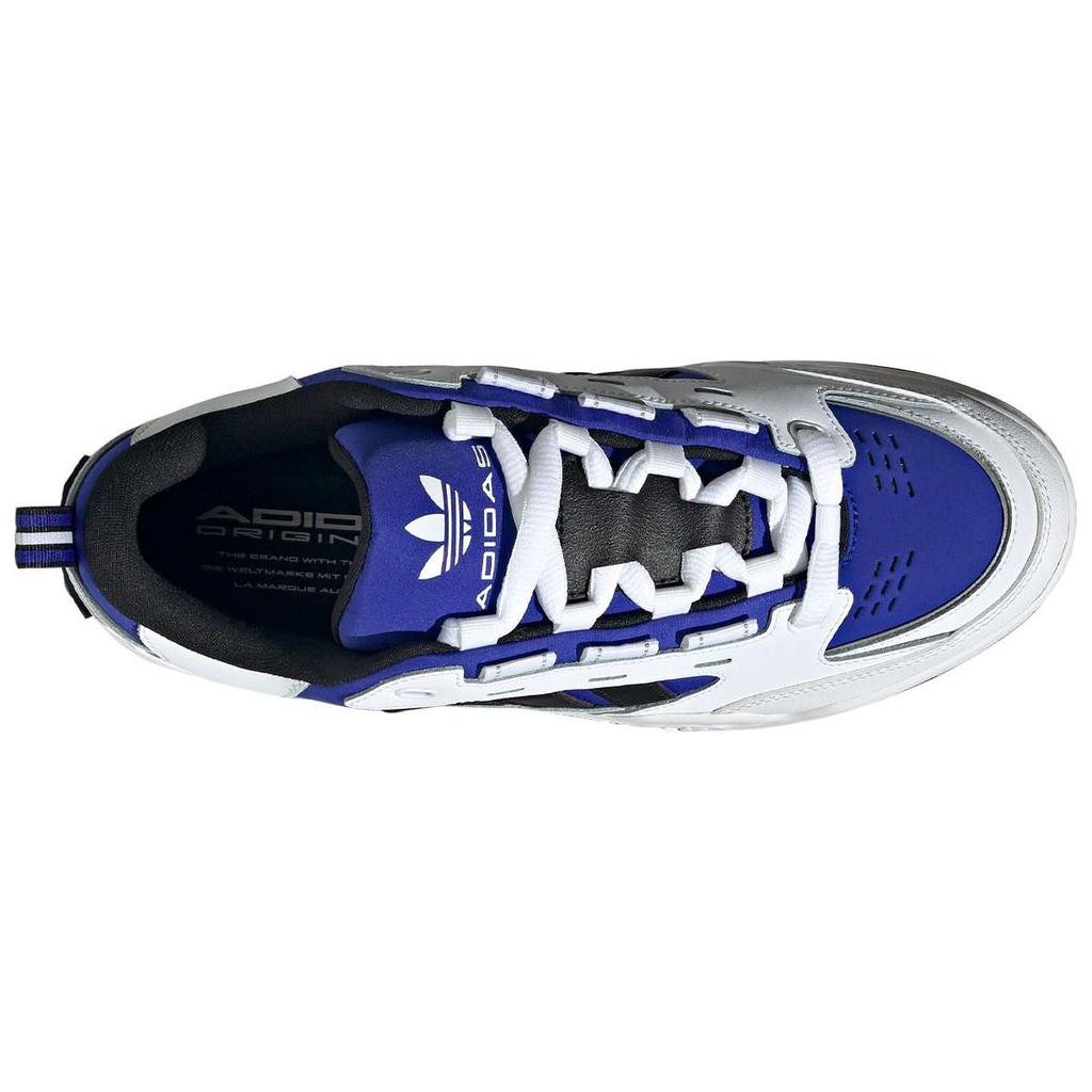 Adidas Originals Adi2000 Leather Comfortable Casual Lightweight Low-Top Skate Shoes Unisex Sneakers White Blue ID2094